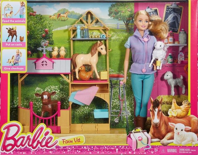 Barbie veterinaria granja DHB71 - vista alternativa