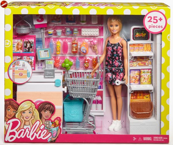Barbie supermercado y muñeca FRP01 - vista alternativa