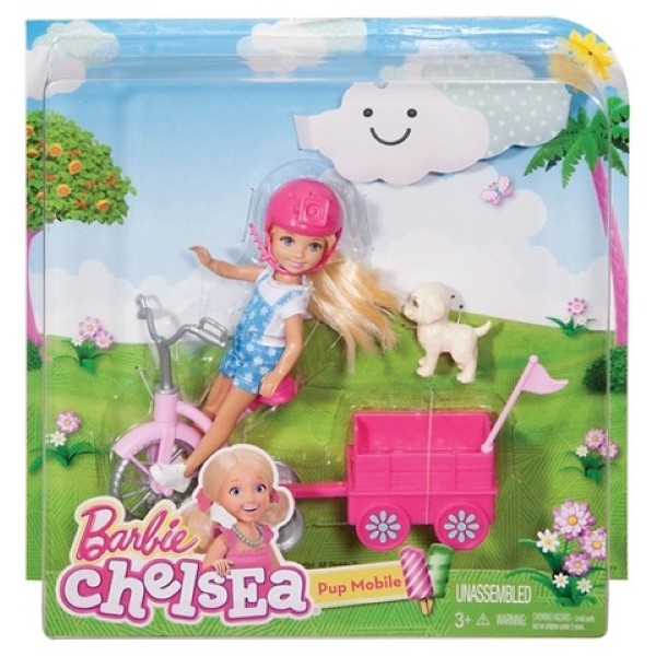 Barbie Chelsea y su triciclo CNB23 - vista alternativa