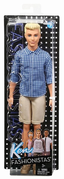 Barbie muñeco Ken Fashionistas FNH39 - vista alternativa