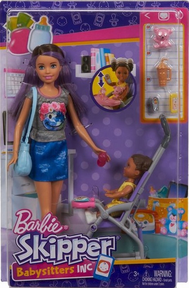 Barbie Skipper set niñera FJB00 - vista alternativa