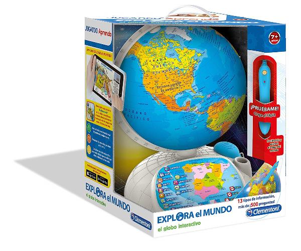 Globo mapamundi interactivo Clementoni - vista alternativa