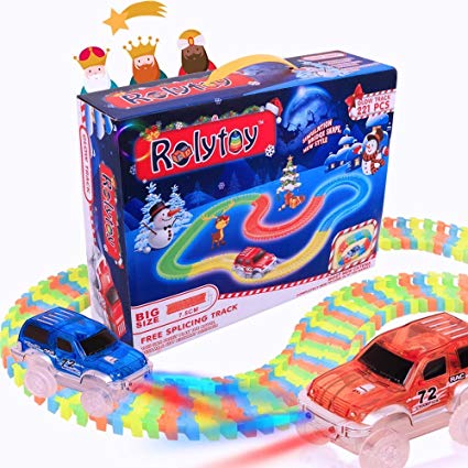 Pista neón Glow Track Rolytoy