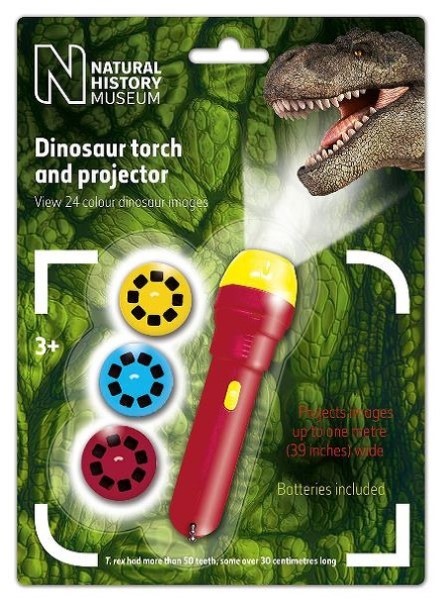 Linterna proyector imágenes dinosaurios