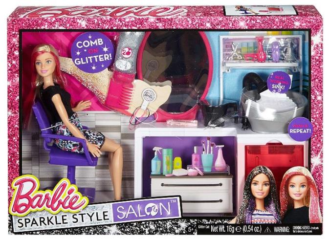 Barbie salón brillo glam DTK05 - vista alternativa