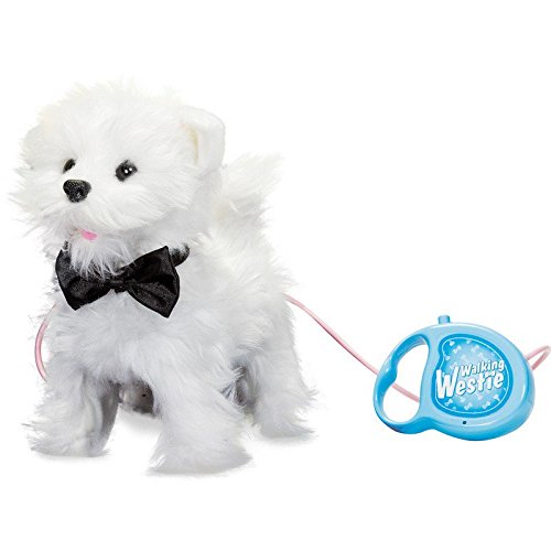 Walking Westie perro felpa