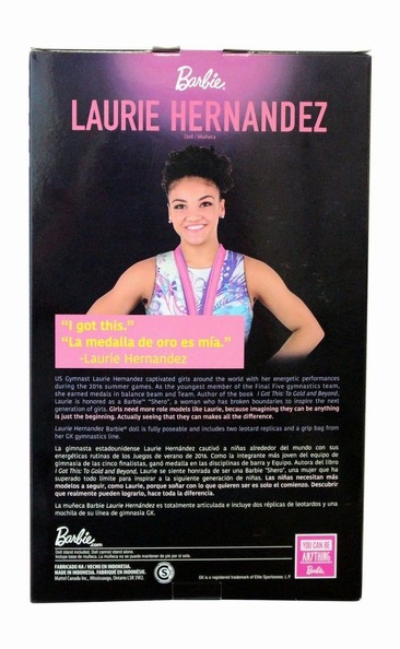 Barbie Laurie Hernandez FJH69 - imagen adicional