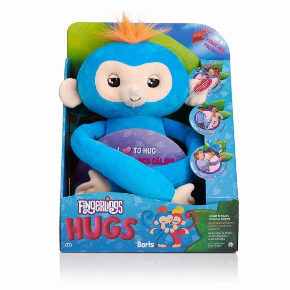 Fingerlings hugs peluche Boris - vista alternativa