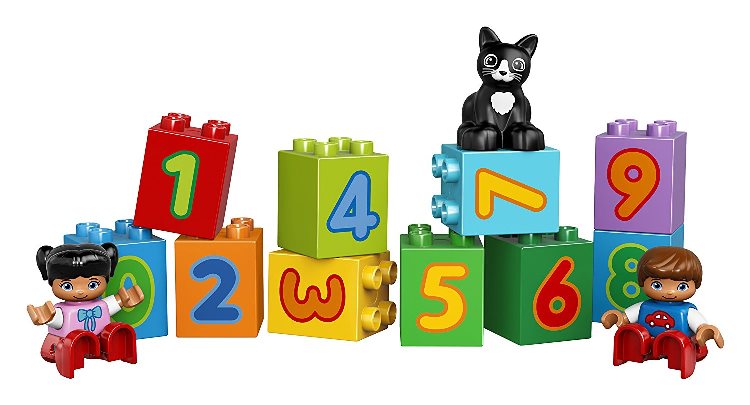 Lego duplo tren números 10847 - vista alternativa