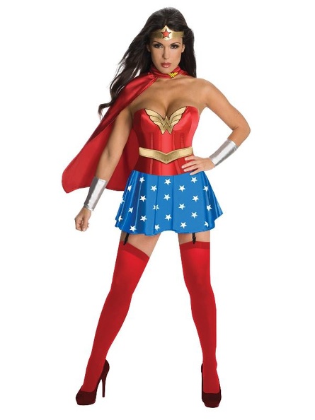 Wonder Woman disfraz corset