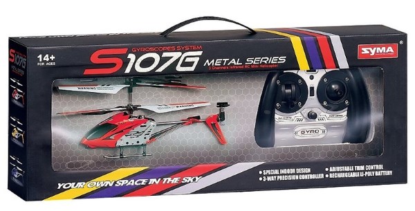 Helicóptero RC Syma S107G Metal Series - vista alternativa