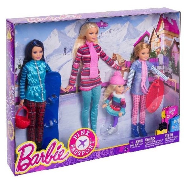 Barbie hermanas vacaciones FDR56 - vista alternativa