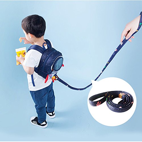 Morral espacial unisex con arnés - vista alternativa