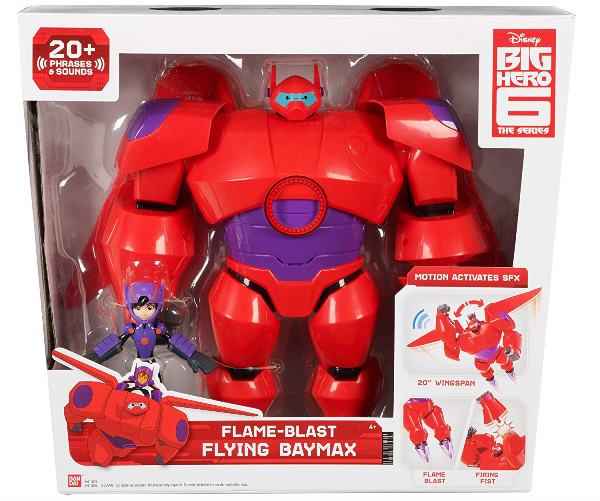 Big Hero 6 flame-blast flying Baymax - vista alternativa