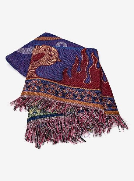 Aladdin manta tejida estilo alfombra - vista alternativa