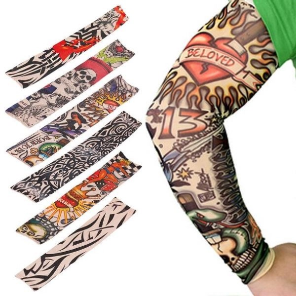 Pack 6 mangas de tatuajes tattoos