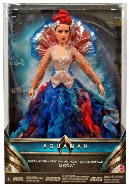 Aquaman Mera vestido de gala FYH14 - vista alternativa