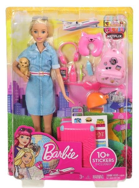 Barbie muñeca viajera FWV25 - vista alternativa