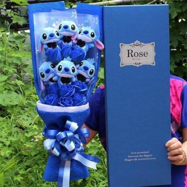 Lilo y Stitch ramo peluches Stitch - vista alternativa