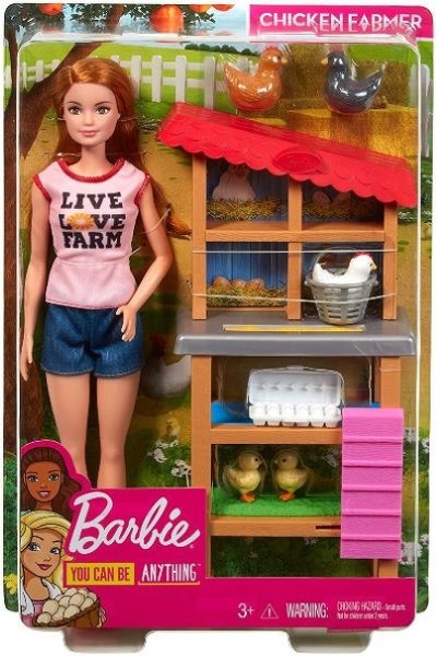 Barbie criadora de pollos FXP15 - vista alternativa