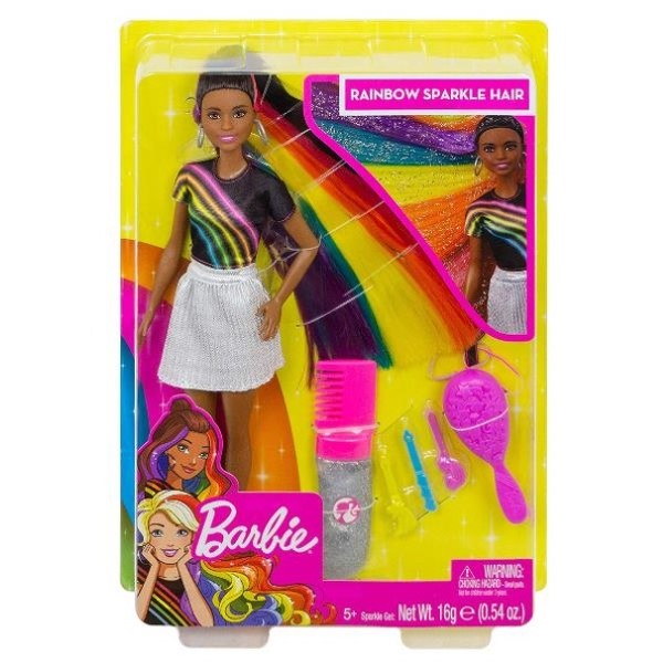Barbie brillos arcoíris FXN97 - vista alternativa