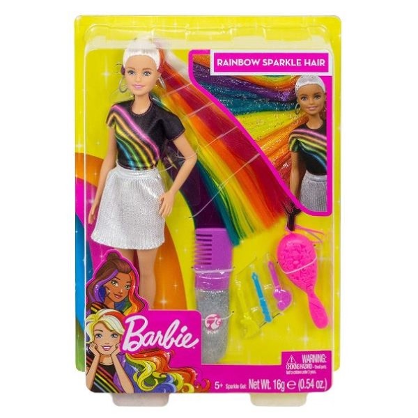 Barbie brillos arcoíris FXN96 - vista alternativa
