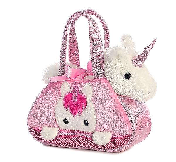 Aurora World bolso y mascota unicornio