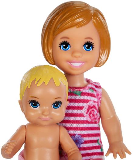 Barbie niñera set hermanitos GFL31 - vista alternativa