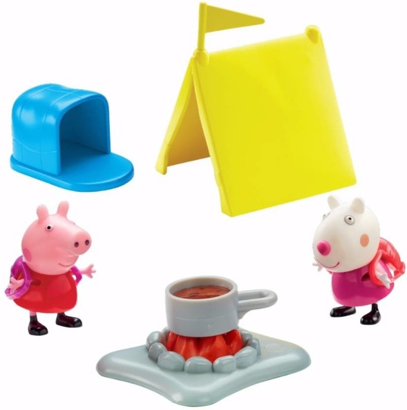 Peppa Pig cocina camping