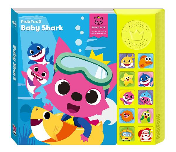 Baby Shark libro interactivo sonidos