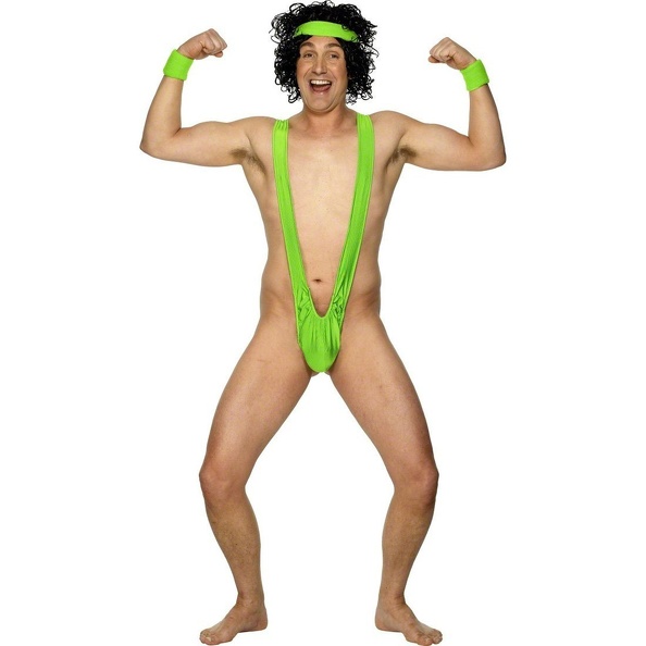 Disfraz monokini Borat hombre
