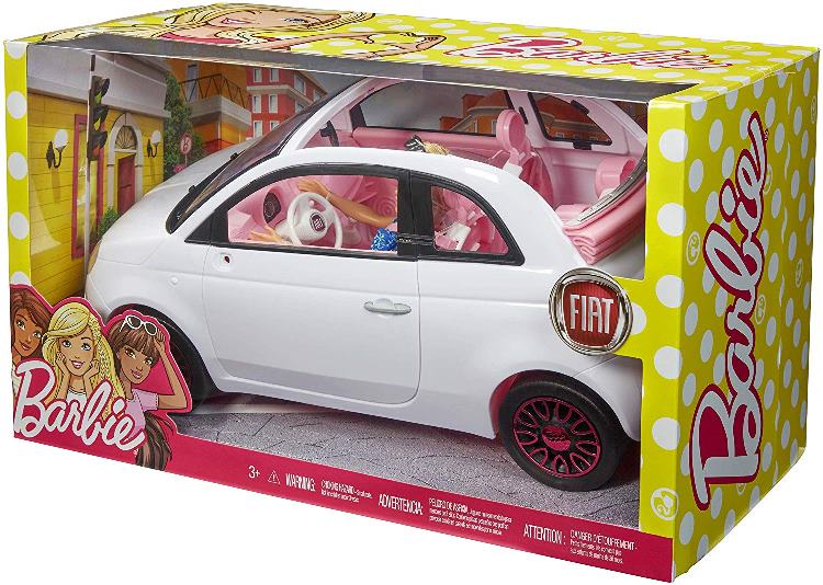 Barbie muñeca con coche FIAT FVR07 - vista alternativa