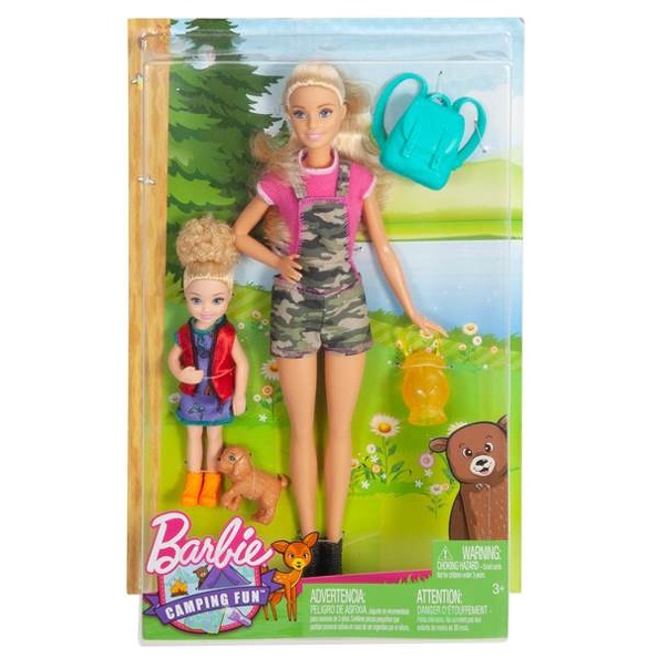 Barbie y Chelsea de camping FNY43 - vista alternativa