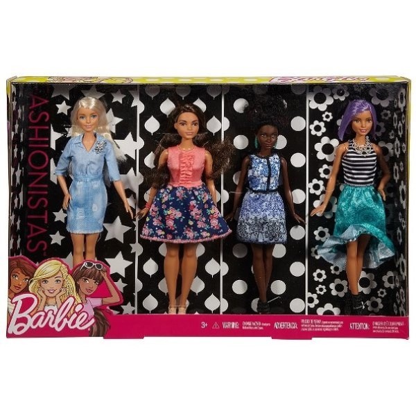 Barbie fashionistas set muñecas FLB34 - vista alternativa