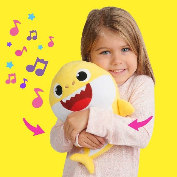 Baby Shark peluche bebé 25 cm - vista alternativa