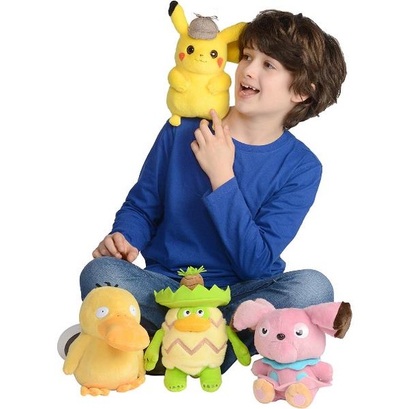 Pokemon Detective Pikachu peluche 20 cm - vista alternativa