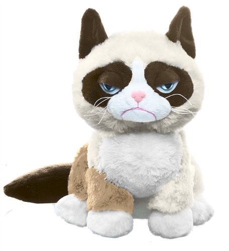 Peluche Grumpy Cat gato meme