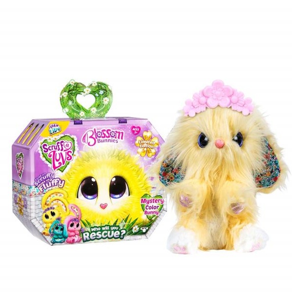 Little Live scruff-a-luvs peluche conejo