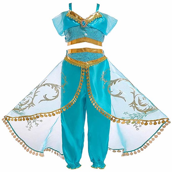 Disfraz Princesa Jasmine Aladdin Disney Pulguero Kachivaches CULTURA GEEK
