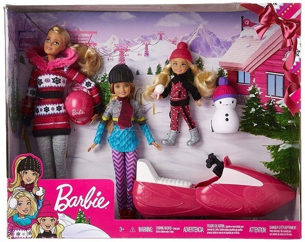 Barbie y sus hermanas con motonieve FDR73 - vista alternativa