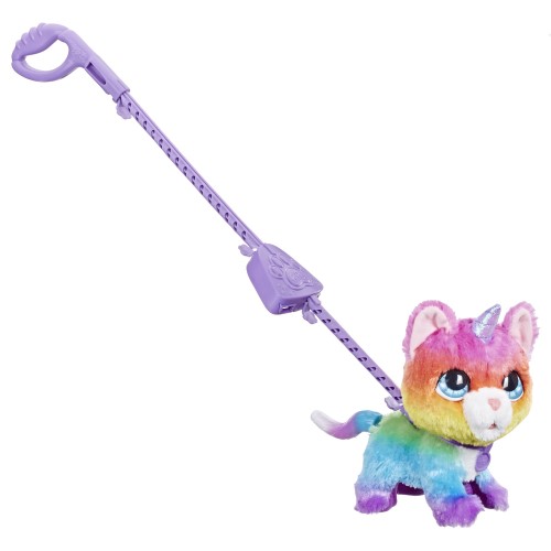 FurReal Walkalots grandes paseos gato unicornio