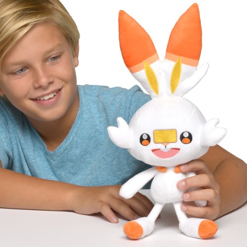 Pokemon Sword & Shield peluche Scorbunny 20 cm - vista alternativa