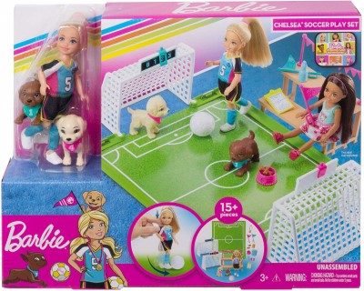 Barbie Chelsea playset futbol GHK37 - vista alternativa
