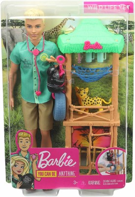 Barbie Ken veterinario vida silvestre GJM33 - vista alternativa
