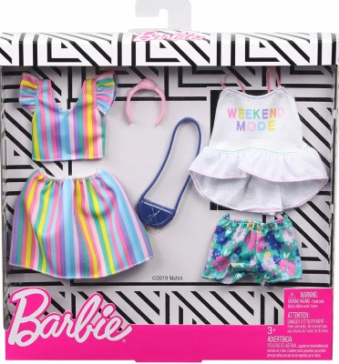 Barbie moda multicolor pastel GHX59 - vista alternativa