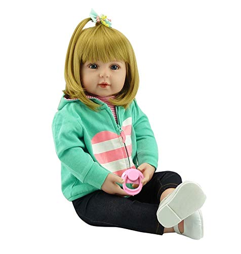 Muñeca reborn realista Pinky 45 cm