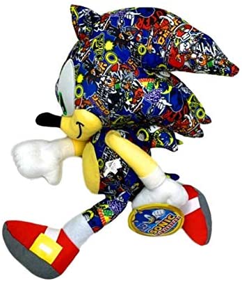 Sonic Hedgehog peluche estampados - vista alternativa