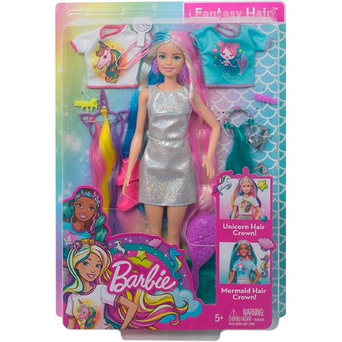 Barbie peinados de Fantasía GHN04 - vista alternativa