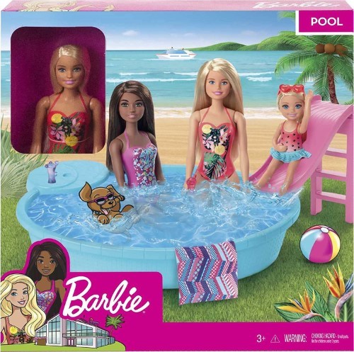 Barbie Piscina GHL91 - vista alternativa