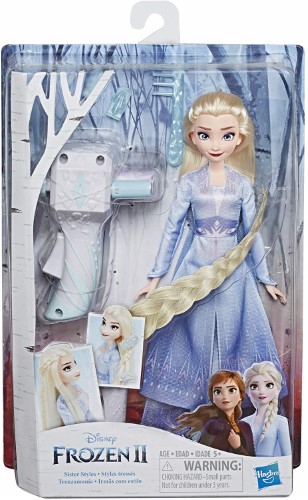 Frozen 2 muñeca Elsa Trenzamanía - vista alternativa